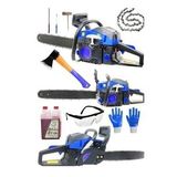 Spech Power Benzinli Çift Egzozlu 62 cc Ağaç Dal Kesim Benzinli Hızar Ağaç Kesme Motoru Makinesi