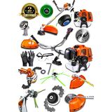 Spech Power Patrick 14 Hp Geniş Piston Benzinli Yan Tipi Ot Çalı Çim Biçme Kesme Makinesi