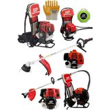 Spech Power Teknoloji 20 Hp Sırt Tipi Turbo Benzinli Motorlu Ot Çalı Tırpanı Çim Biçme Tirpan Makinesi