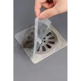 Special Action 5 Adet Gider Kapatıcı Pislik Tutucu Kendinden Yapışkanlı Banyo Gider Kapağı Çok Amaçlı Çelik Bant