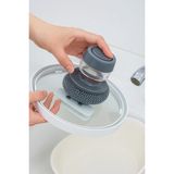 Special Action Deterjan Hazneli Sihirli Bulaşık Teli Paslanmaz Pratik Temizleme Teli Mutfak Banyo Lavabo Temizliği