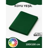 Special Action Metrelik Ince Keçe Kumaş Keçe 1 mm Aktivite Keçesi Renkli Keçe El Işi Keçesi 1 Metre (100CMX100CM) - Koyu Yeşil