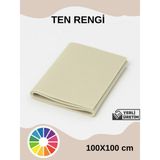 Special Action Metrelik Ince Keçe Kumaş Keçe 1 mm Aktivite Keçesi Renkli Keçe El Işi Keçesi 1 Metre (100CMX100CM) - Ten