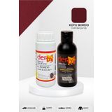 Special Koyu Bordo Deri Boyası ve Cilası 100 mL - 2'li Set / Mont Eşya Çanta Deri Boyası