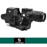 Specprecision Eot S1 Exps3.0 558 Reddot & Eot G33 Ftc 4ps Black & Fast Riser Mount Combo Set - Picatinny