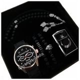 Spectrum Erkek Saat Seti Kişiye Özel Isimli Saat Kombini Babalar Günü Hediye Sevgililer Günü Hediyesi Hediye Seti Isimli Baskılı Saat Sevgiliye Hediye - Standart