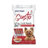 Spectrum Gusto Kuzu Etli ve Havuçlu Sıvı 4x15 gr Yetişkin Köpek Ödül Maması
