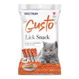 Spectrum Gusto Lick Snack Tavuk 4x15 gr Sıvı Kedi Ödülü