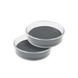 Spectrum Hexa Small Lazy Susan - 2'li Set - Buzdolabı, Kiler, Dolap, Masa ve Raf Düzenleme için Döner Saklama Tepsisi/Baharat, Çeşni, Ürün ve Daha Fazlası için Mükemmel