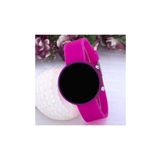 Spectrum ST-303589 Silikon Kordonlu Dijital Led Pembe Kadın Kol Saati