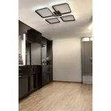 Specula Kahverengi Modern Tasarım - Yemek Masası Üstü - Mutfak - Salon -Yatak Odası Beyaz LED Avize