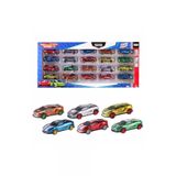 Speed Car 20'Li Metal Die-Cast Araba Hot Wheels Benzeri Oyuncak Model Araba Seti