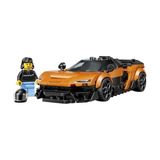 Speed Champions Mclaren W1 Gerçek Süper Araba 77257-9 Yaş ve Üzeri Çocuklar Için Mclaren Kıyafetli Sürücü Figürü Içeren Yaratıcı Oyuncak Yarış Arabası Yapım Seti, Hediye Fikri (287 Parça)