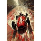 Speed Legends: Vintage Racing Car College Ruled Notebook: 6x9 Journal with 200 White Pages | Dynamic Double Cover for Motorsport Fans | Paperback & Hardcover