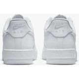 Speed Sneakers Nike Air Force 1 07 Unisex Beyaz Spor Ayakkabı Deri Kalın Tabanlı Günlük Kullanım İçin