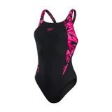Speedo 8-13470G720 Siyah Hyper Boom Msbk Kadın Yüzücü Mayosu