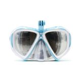 Speedo AU Dual Lenses Mask With Camera Mount Unisex Maske & Şnorkel Set