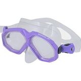 Speedo Au Dual Lenses Mask With Snrkl Purp Unisex Yüzücü Gözlüğü SOL25002C-SWDG Mor