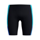 Speedo Dive Splice Jammer Erkek Yüzücü Mayosu, Siyah-Mavi, 36 Beden