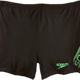 Speedo Erkek mayo Sports logo duvar askı Aquashorts, 8 – 09530 A500 140 Siyah