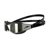 Speedo Fastskin Hyper Elite aynalı gözlük, gelişmiş tasarım, konforlu tarz, siyah ve gümüş, yetişkin üniseks beden