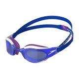 Speedo Fastskin Hyper Elite üniseks yetişkin yüzücü gözlüğü, mavi alev/diva/beyaz, standart beden