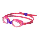 Speedo Hiper Flyer üniseks çocuk yüzücü gözlüğü, rahat kalıp, ayarlanabilir tasarım, buğulanmaz, su geçirmez, pop mor, tek boy