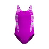 Speedo Hyperboom Splice Muscleback Jf Pink Kız Çocuk Mayosu 8-00372918627 Pembe - 13 - 14 Yaş