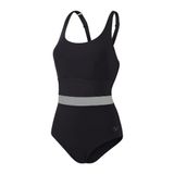 Speedo Kadın Shaping Lunia Glow Boş Zaman Mayo Tek Parça Mayo (1'li paket), Siyah, 36