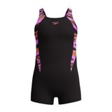 Speedo Kız Çocuk Hyperboom Splice Tayt, Klora Dayanıklı, Hızlı Kuruma, Esnek Kumaş, Rahat Kesim, 1 Adet Mayo, Mercan Kumları, 11-12