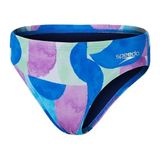 Speedo Kız Çocuk Slip Mayosu, Mavi, Alov Digi Brf, 13-14 Yaş