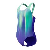 Speedo Kız Çocuk Tek Parça Yüzücü Mayosu, Mavi, 11-12 Yaş