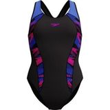 SPEEDO PLMT PT LNBK AF BLACK Kadın Yüzme Mayosu 8-00305418177 Siyah