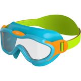 Speedo Sea Squad Mask Ju. Çocuk Yüzücü Gözlüğü 8-0876314645 Renkli Silikon Malzeme ile Erkek Kullanıcılar İçin