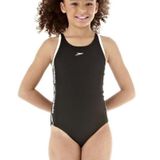 Speedo Siyah Superiority Msbk Jf Çocuk Yüzme Mayosu