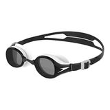 Speedo Üniseks Çocuk Junior Hydropure Aynalı Yüzme Gözlüğü, Ölçü Birimi, 8-12672, Siyah/Beyaz/Duman Rengi