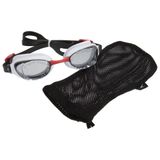 Speedo üniseks-yetişkin Aquapure yüzücü gözlüğü,USA Red/Smoke,Tek Beden