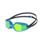 Speedo Unisex Çocuk Hydropulse SwiMing Gözlüğü | Rahat Kesim | Ayarlanabilir Tasarım | Buğu Önleyici | Sızıntı önleyici, Lacivert/Mavi Bay/Altın YeLow, Tek Beden