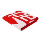 Speedo Unisex Logo Yüzme Bornozları Havlular, KIRMIZI, Tek Beden, kırmızı, One Size