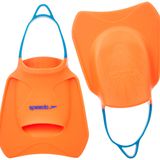 Speedo Unisex Yetişkin Biofuse Fitness Paletleri | Yüzme Antrenmanı | Yüzme Paletleri | Palet Antrenman Ekipmanı, Fluro Mandalina / Havuz Blu/Bluflm, L