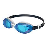 Speedo Unisex Yetişkin Jet 2.0 Yüzücü Gözlüğü | Yüzme | Gelişmiş Görüş Yüzücü Gözlüğü, Bondi Mavi/Beyaz/Kömür Grisi, Tek Beden