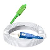 Speedoptic - Free Pop, Ultra, Revolution Freebox için Fiber Optik Kablo, SC/UPC - SC/APC bağlantısı, Jartiyer Uzatma Kablosu (10 metre)