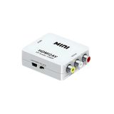 SpeedUF HDMI to AV Dönüştürücü Beyaz – HDMI2AV Eski TV Uyumlu RCA Çevirici Adaptör 1080p