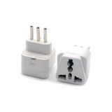 SpeedUF İtalya Uyumlu 3 Pinli Priz Dönüştürücü 🔌 Seyahat Tipi Universal Fiş Adaptörü