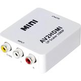 Speeduf Rca To HDMI Dönüştürücü – Av To HDMI Çevirici Adaptör, 1080P Görüntü Desteği, Tak-Çalıştır