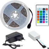 Speeduf Rgb 5 Metre Tek Çipli Şerit LED Seti 🌈 Kumandalı Işık Kiti + Adaptör + Kontrol Devresi