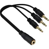 SPEEDUF Speeduf3 Erkek Stereo 1 Dişi Stereo 1 Dişi Aux 3 Erkek Aux Kablo Ses Sistemi Kablosu