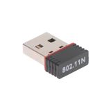 Speeduf Super Wireless 802.11N Wi-Fi Adapter 150 Mbps – USB Tak-Çalıştır, Siyah