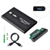 SpeedUF USB 3.0 Harici Harddisk Kutusu 2.5 inç SATA HDD/SSD için Yüksek Hızlı Siyah Kutu