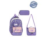 Speedy Bags Cüzdan Aksesuarlı Kız Çocuk Premium İlkokul Sırt Çantası Termal Beslenme Ve Kalemlik